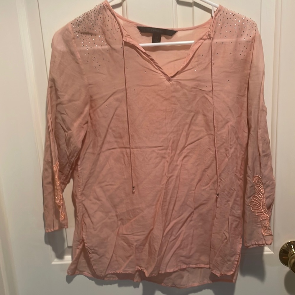 Women x-small sheer top